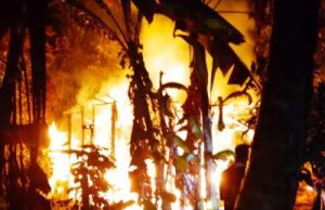 Na’udzubillah! Kebakaran Lagi di HST, Satu Rumah Kayu dan Pemiliknya Tewas Terkepung Api