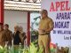 Bupati Aulia Rahman Pimpin Apel Pagi di Desa Loh Sumber