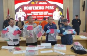 Komplotan Perampok Brilink Ditangkap Polres Kutim, Satu Masih Buron