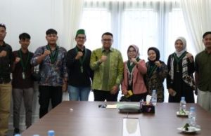 Ketua Kohati PB HMI Audiensi dengan Bupati Kukar Aulia Rahman