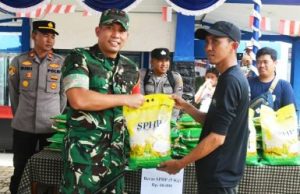 GPM di BAS Ramai, Dandim 1002/HST : Ini Upaya Dukung Ketahanan Pangan dan Stabilkan Harga