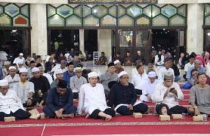 Hadiri Peringatan Maulid di Masjid Agung, Bupati : Nabi Muhammad Teladan Terbaik Bagi Manusia