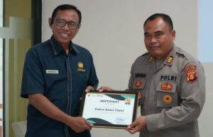 Polres Kutim Raih Penghargaan Satker Terbaik Optimalisasi Barang Milik Negara dari KPKNL
