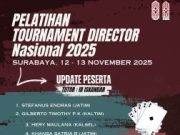 Ide Bagus Jatim Adakan Pelatihan Pemimpin Pertandingan