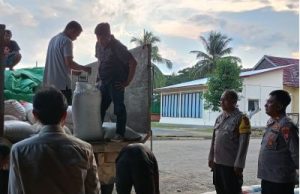 Polsek Muara Ancalong Kawal Pengiriman 2,5 Ton Jagung ke Gudang Bulog Samarinda