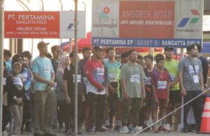 500 Warga Sangatta Selatan Ramaikan Fun Run 5K Gelaran PT Pertamina EP Sangatta Field di AHPC