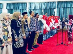 Pokja PAUD HST Semua Jenjang Dikukuhkan Mama Deden,  Catat Pesan Penting Bupati HST