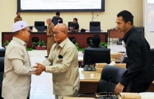 Soal Raperda LP2B, Wabup HST Bicara di Rapat Paripurna, Tanggapi Pandangan Fraksi Fraksi DPRD