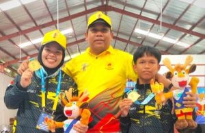 Gemilang di Ajang Porprov XII Kalsel, Tim Wushu HST Lampaui Target Awal Perolehan Medali