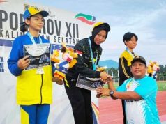 Cabor Atletik dan Pentaque HST Kompak, Rebut 2 Medali Emas pada Porprov XII Kalsel