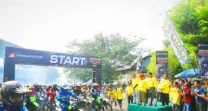Ratusan Rider Jelajah Alam Barabai Part 8,  Bupati HST : Ini Ajang Hobi dan Promosi Wisata Kita