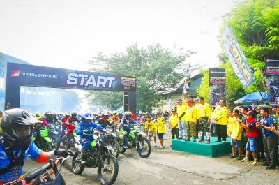 Ratusan Rider Jelajah Alam Barabai Part 8,  Bupati HST : Ini Ajang Hobi dan Promosi Wisata Kita