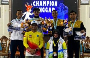 Balap Sepeda HSS Juara Umum Porprov XII, Katrol Posisi Sementara HSS di 4 Besar Klasemen