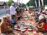 Tempong Tawar dan Syukuran Warnai Peresmian Jembatan Jongkang