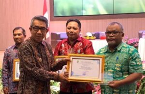 Singa Geweh Raih Penghargaan Terbaik Ketahanan Pangan