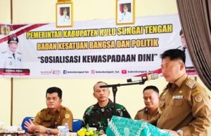 Kewaspadaan Dini di SMAN 1 Barabai, Bupati HST : Jadilah Generasi Muda yang Berpikir Kritis