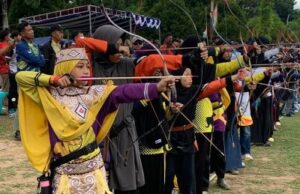 Ratusan Atlet Panahan Tradisional Ramaikan Bupati Cup Series 3