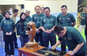 Futsal Ramadhan Cup VI Bergulir, Digulirkan Bupati HST yang Juga Resmikan GOR Murakata Barabai