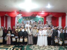 Bukber dan Nuzulul Qur’an di Polres HST, Kiyai Arsyad : Jadikan Al-Qur’an Petunjuk dan Pedoman Hidup