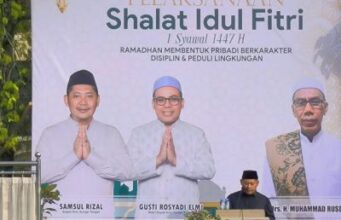 Idul Fitri 1447 H, Bupati HST : Jadikan Hari Kemenangan Ini Momentum Kembali ke Pribadi yang Suci