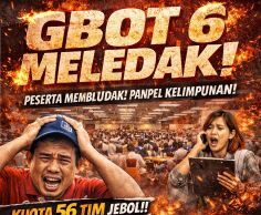 GBOT 6 Meledak! Peserta Membludak, Panpel “Dipaksa” Naik Kelas
