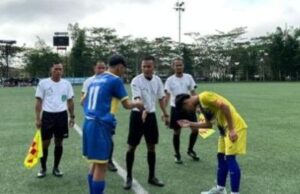 Sepak Bola POPDA Kalsel, Tabalong dan Balangan Gemilang, Duel Panas Tapin Kontra HST Diwarnai 2 Kartu Merah