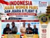 Indonesia Juara Women Pairs dan Runner-up Flight B di 2nd Asian Pairs Bridge Championship Quanzhou, China