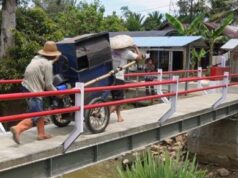 Proyek Jembatan Garuda Rampung, Dandim 1002/HST Apresiasi Gotong Royong Warga dan Pihak Terkait
