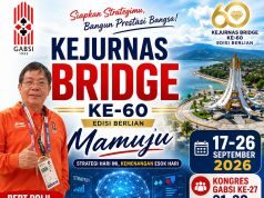 Menatap Kejurnas Ke-60 Mamuju: Rebranding Bridge Menjadi Olahraga Strategi Digital dan Investasi Otak