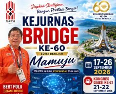 Menatap Kejurnas Ke-60 Mamuju: Rebranding Bridge Menjadi Olahraga Strategi Digital dan Investasi Otak