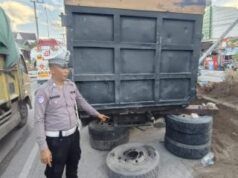 Tertimpa Dum Truck Ambruk, Seorang Meninggal dan Luka-luka, Polres Dalami Peristwa