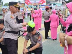 49 Anggota Polres HST Naik Pangkat, Kapolres : Imbangi dengan Sikap dan Profesionalisme Pelayanan ke Publik