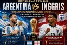 Argentina vs Inggris: Ketika Rivalitas Abadi Menguji Logika Statistik