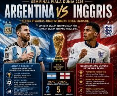 Argentina vs Inggris: Ketika Rivalitas Abadi Menguji Logika Statistik