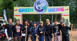 Ratusan Peserta Ramaikan Green Hiking KPC