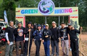 Ratusan Peserta Ramaikan Green Hiking KPC