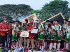 Tumbangkan PU Pajukungan, Bhaskara X Arvhuz Angkat Trofi Bupati HST 2026, Bupati Rizal Ucapkan Alhamdulillah