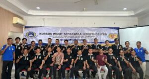 Imbangi Kemajuan Science dan Teknologi Sepak Bola, Askab PSSI HST Gelar Kursus Wasit C-3 Se-Benua Anam Kalsel