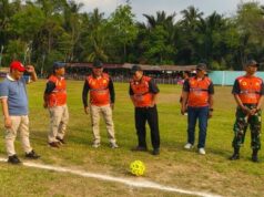 Kemboja Cup 18 Palajau Resmi Bergulir, Dibuka Wabup Rosyadi, Bupati HST Tandai Sepakan Bola Pertama Partai Kedua Pembuka