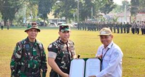 TMMD Kodim 1002/HST di Desa Awang Sesuai Target, Didukung Anggaran Pemkab Rp1,250 M