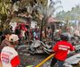 Astaga! Lima Buah Rumah Warga di Desa Gumbil HSS Ludes Terbakar, Awal Api Muncul dari Rumah Tengah