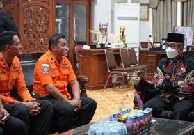 Bupati Kutim Apresiasi Kinerja Pos SAR Sangatta, Dukung Bakal Naik Jadi Kelas B