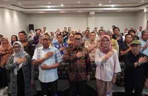 Buka Bimntek, Wabup Mahyunadi : Pelaku Seni Sangat Penting Jaga Nilai dan Karakter