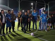 Buka Turnamen Futsal Teluk Pandan Cup III, Wabup Mahyunadi : Kondisi Lapangan Masih Kurang Ideal