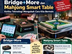 Bridge+More dan Mahjong Smart Table : Ketika Teknologi Mengubah Cara Kita Bermain