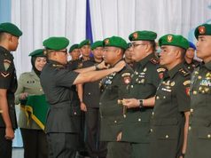 Letkol Kav Perri Pujarama Resmi Dandim 1002/HST, Danrem 101/Ant : Pahami Sikon Satuan dan Wilayah