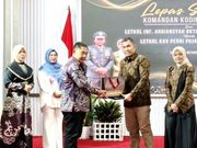 Lepas Sambut Dandim 1002/HST, Bupati Rizal : Selamat Datang Letkol Perri Pujarama, Selamat Jalan Letkol Ardiansyah Okta