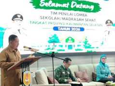 Tim Penilai Sekolah Sehat Provinsi Kalsel di Barabai, Bupati HST : Upaya Kami Bangun Pola Hidup Sehat