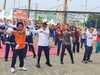 Bupati dan Wabup Bersama Masyarakat Ikut Senam Sehat Semarakkan Peringatan Haornas