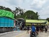 Dua Truk Tabrakan di KM 26 Sangatta-Bontang, Satu Pengemudi Luka Berat